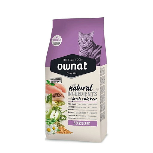 Ownat Classic Sterilized Croquettes pour Chat Stérilisé