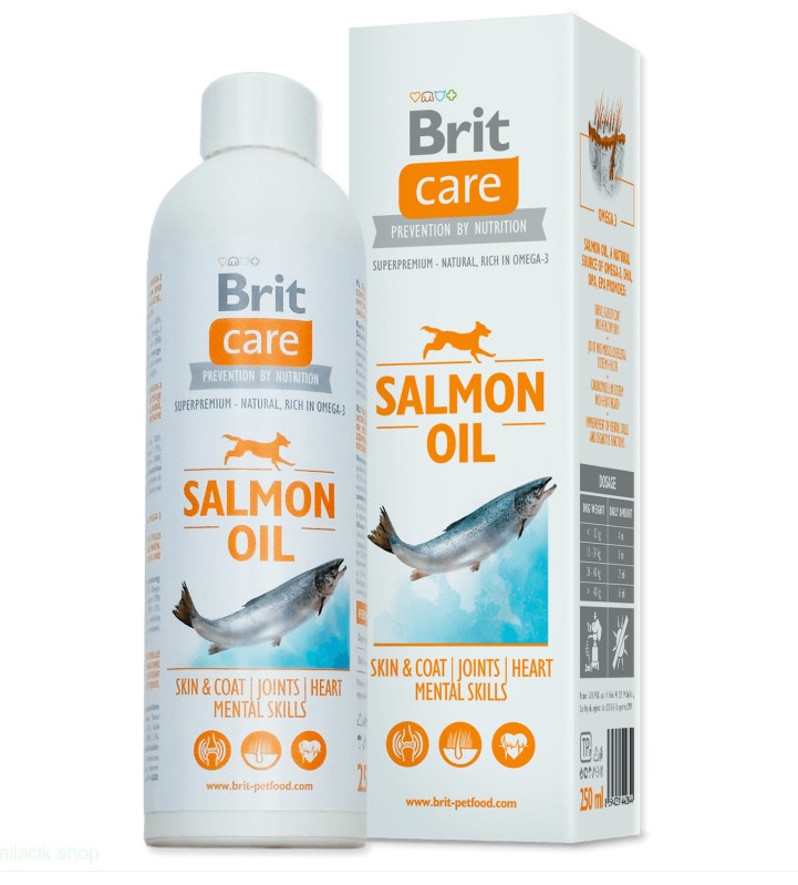 Brit Care Huile de Saumon pour Chiens et Chats 250 ml et 500 ml