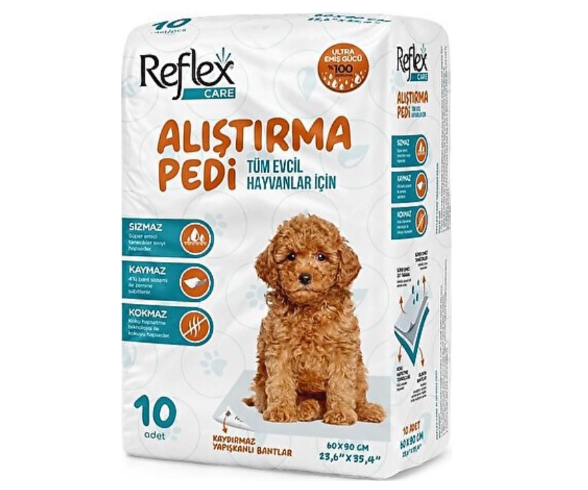 10 Tapis Hygiéniques Super Absorbants 60 × 90 cm pour Chiens et Chats