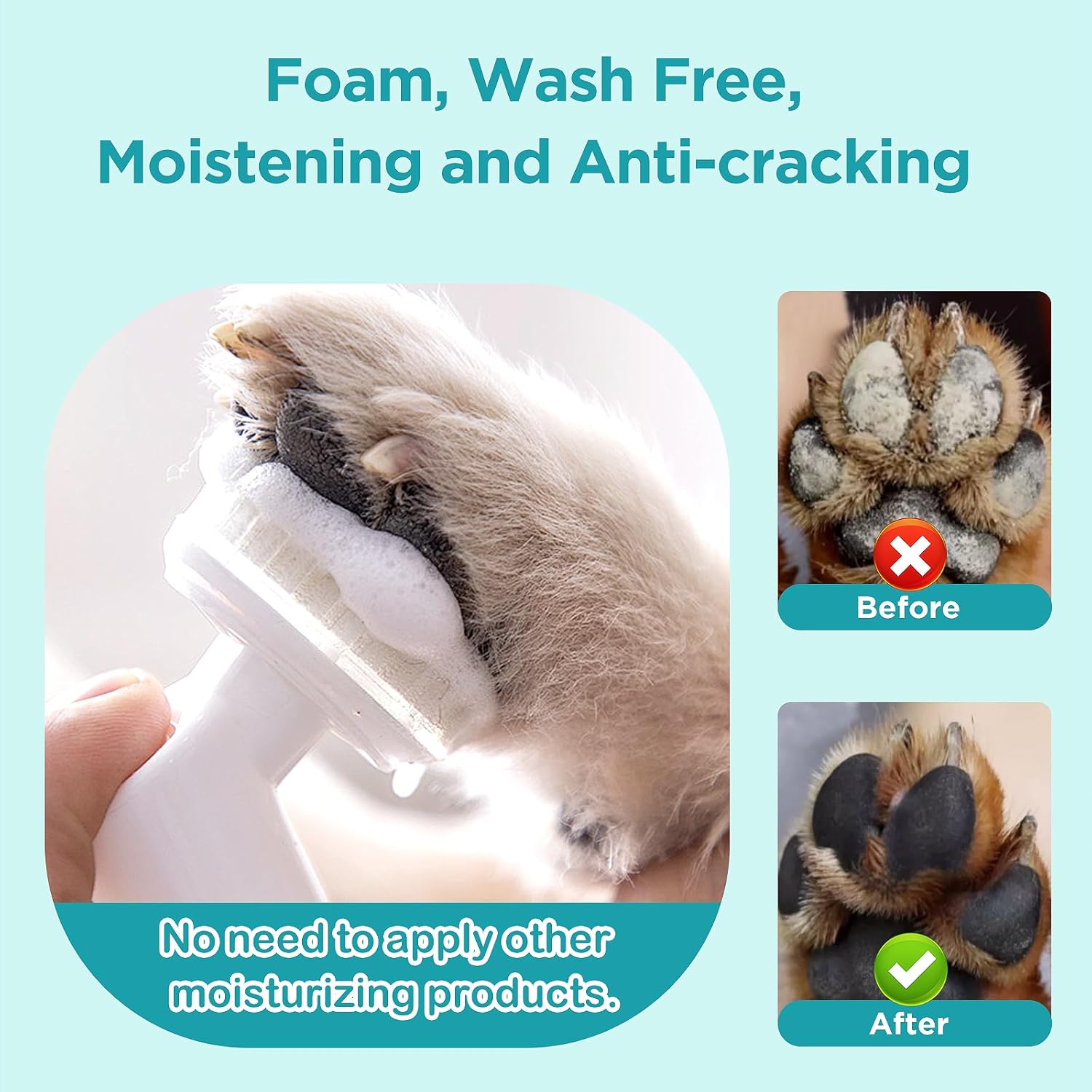 Nettoyant de Pattes pour Chats et Chiens