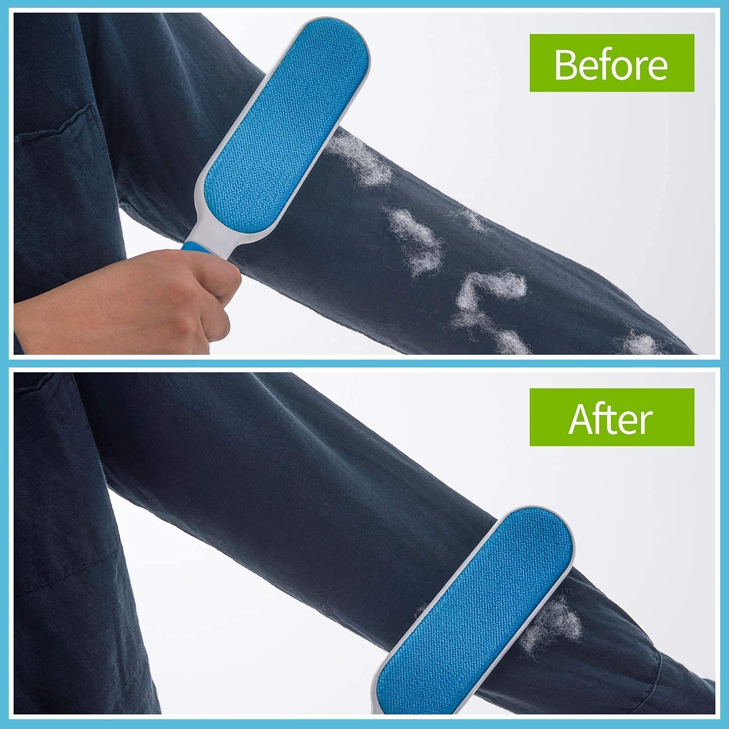 Brosse Anti-Peluches et Anti-Poils Réutilisable pour Vêtements et Meubles
