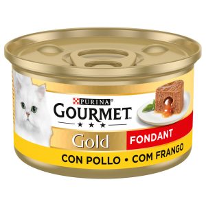 Purina Gourmet Gold Fondant au Poulet 85g pour chat adulte