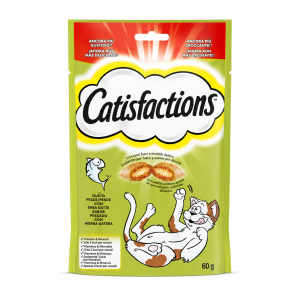 Catisfactions Friandises au Poisson pour Chat 60 g