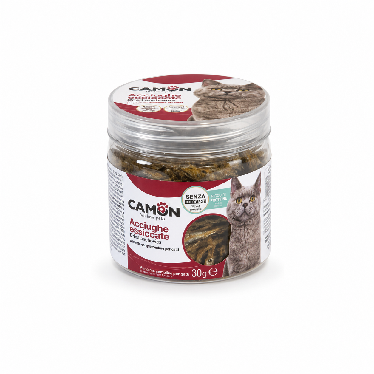 Anchois séchés CAMON 30g pour chat