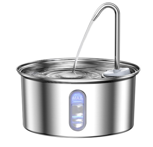 Fontaine à eau pour animaux 3,2 L SPF-01-C SPF-01-M en acier inoxydable