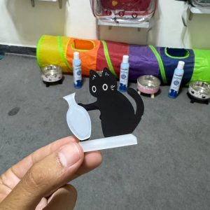 collecteur de poils de chats avec base magnétique mignonne<span> - </span>2
