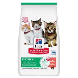 Hill's Science Plan Kitten au Saumon 1,5 kg pour chaton de moins d'un an
