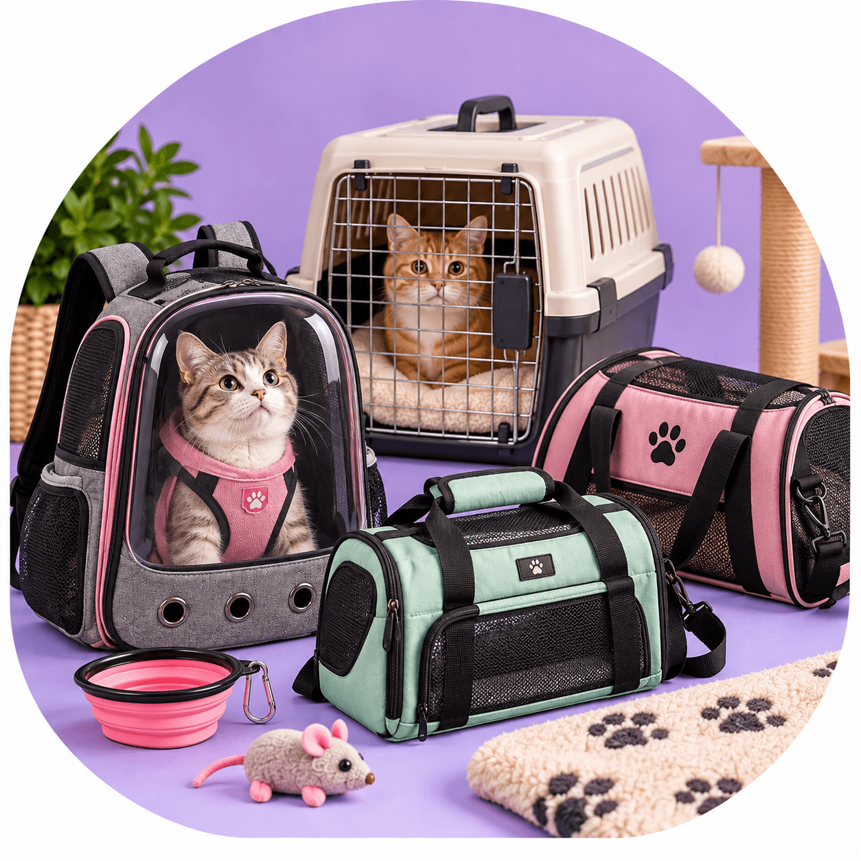 Sacs de transport pour chat