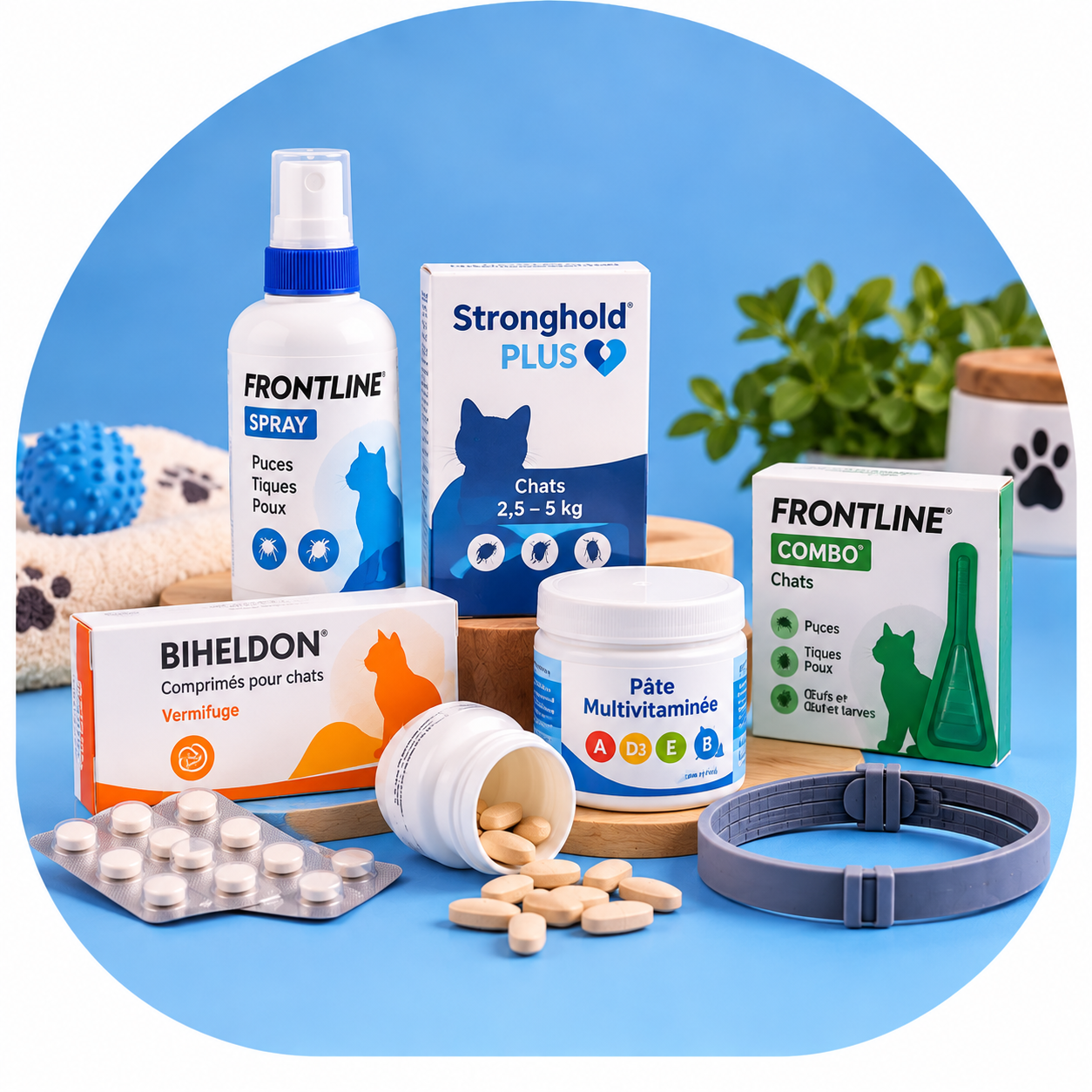 Médicaments pour chat