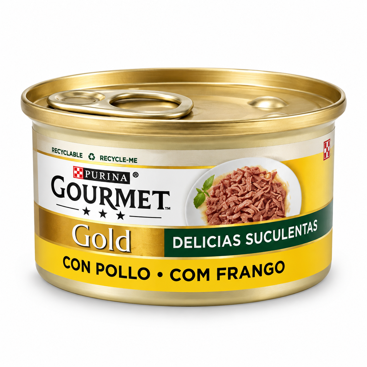 Purina Gourmet Gold Délices Succulents au Poulet 85 g pour chat