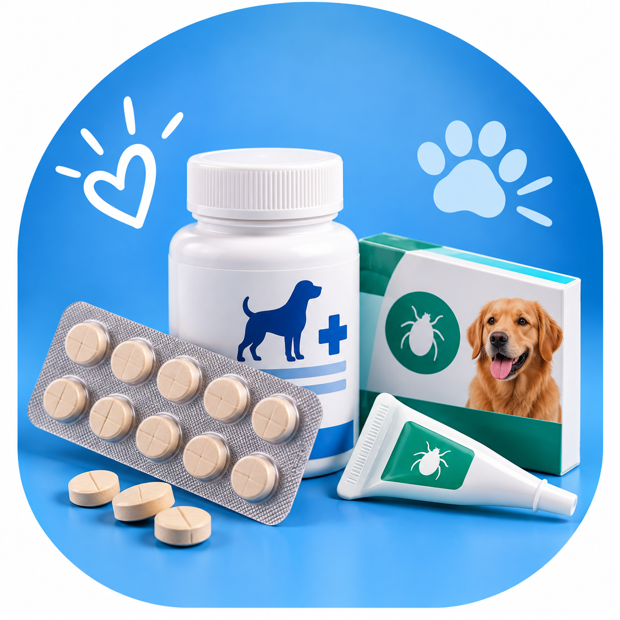 Médicaments pour chien