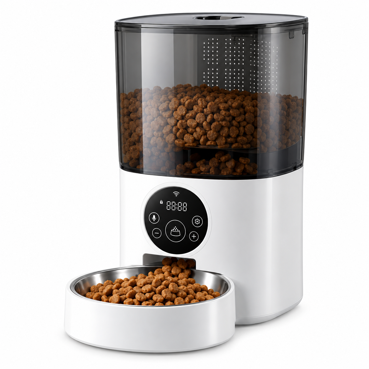 Distributeur automatique de croquettes 4 L pour chat et chien