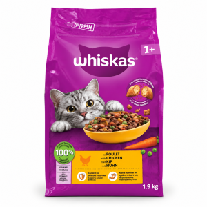 Whiskas croquettes poulet chat adulte 1,9 kg